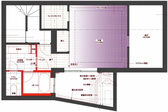 地階改修後図面